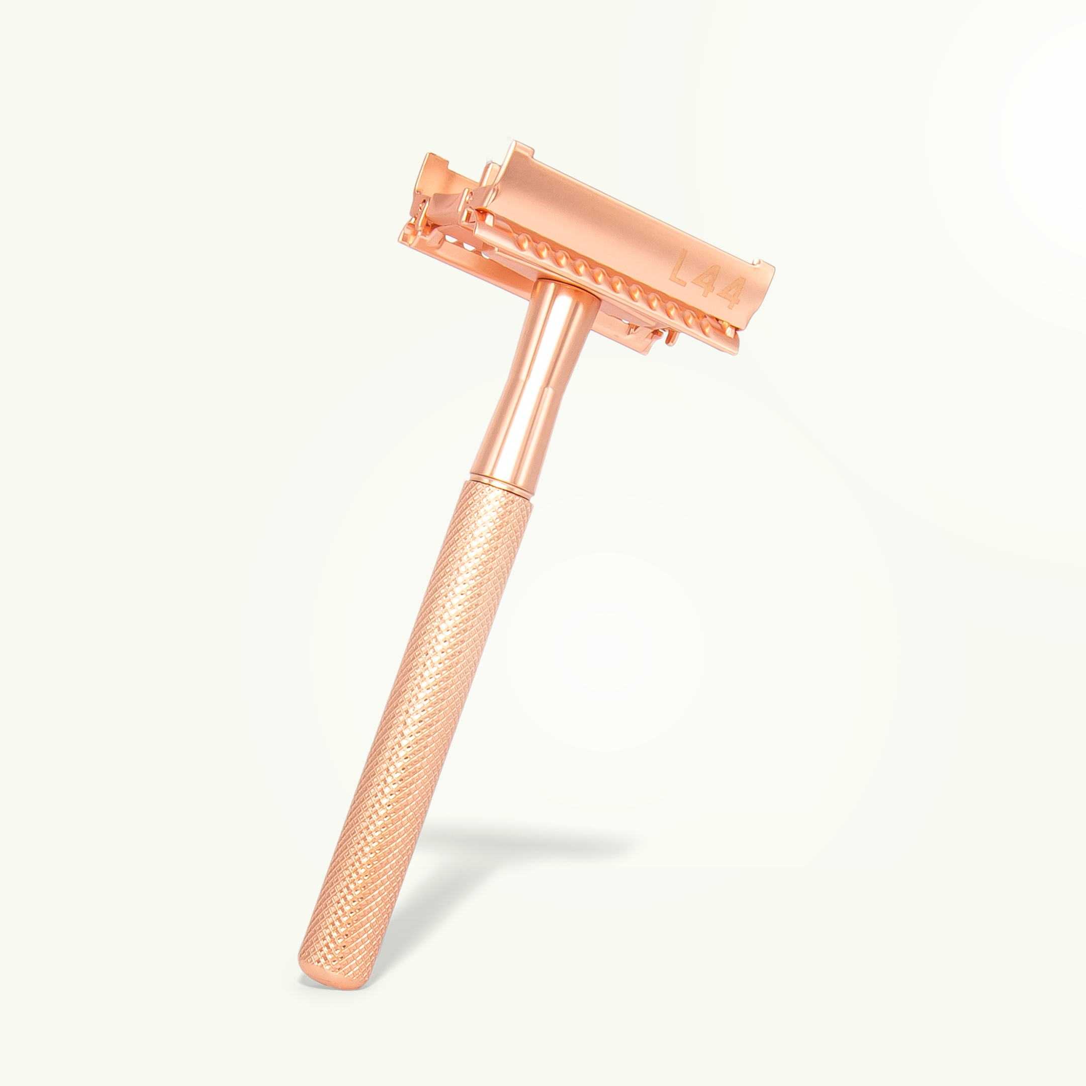 rose gold safety razor